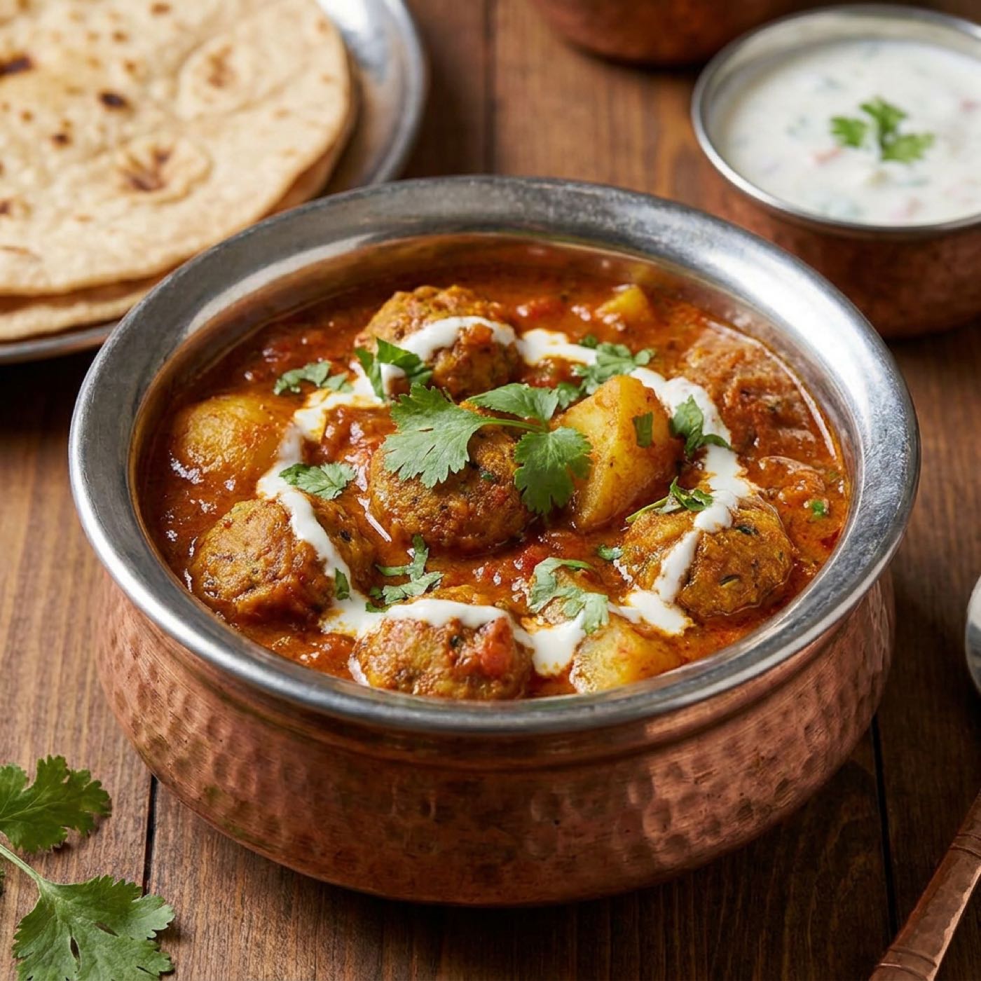 Punjabi Aloo Wadi