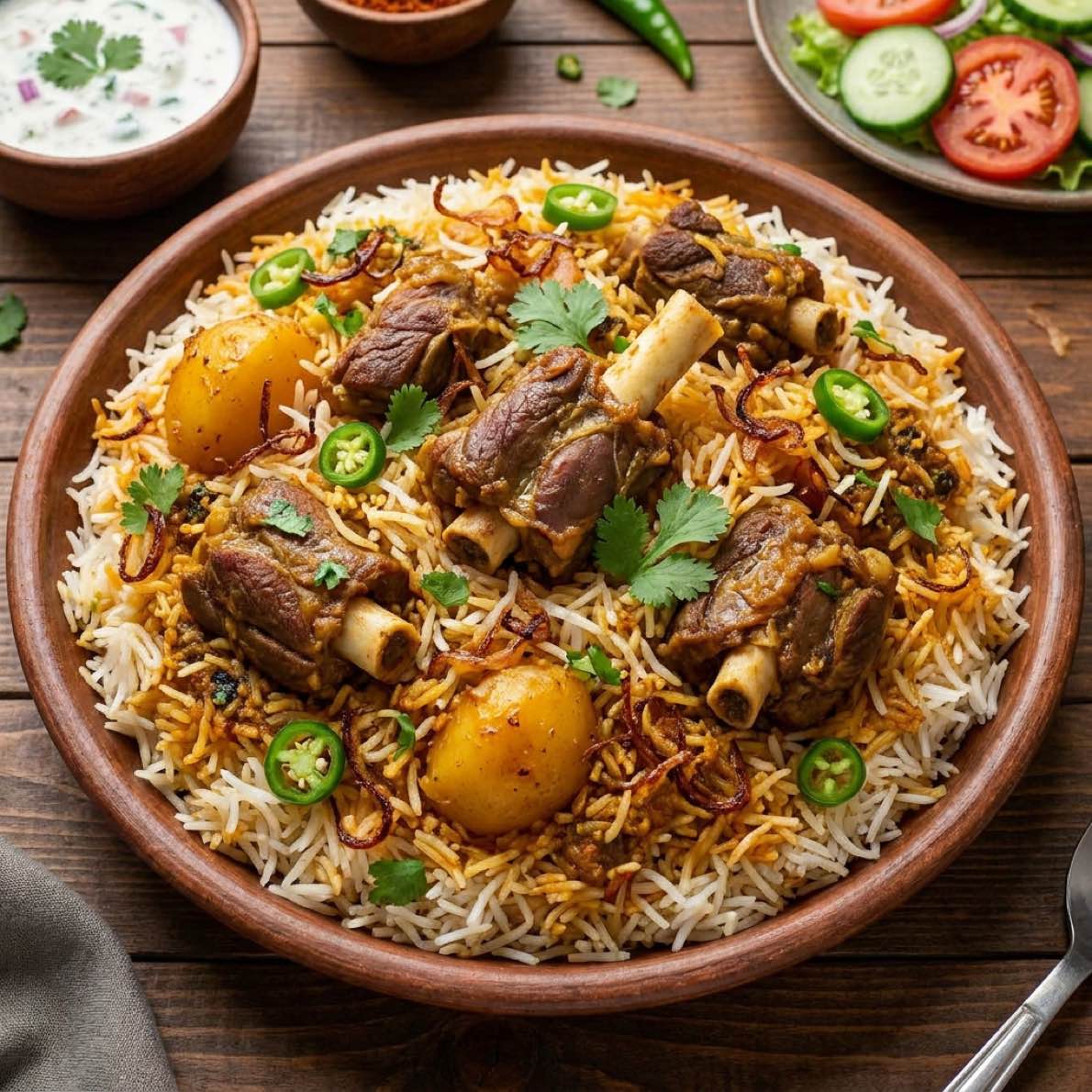 Sindhi Biryani - Mutton