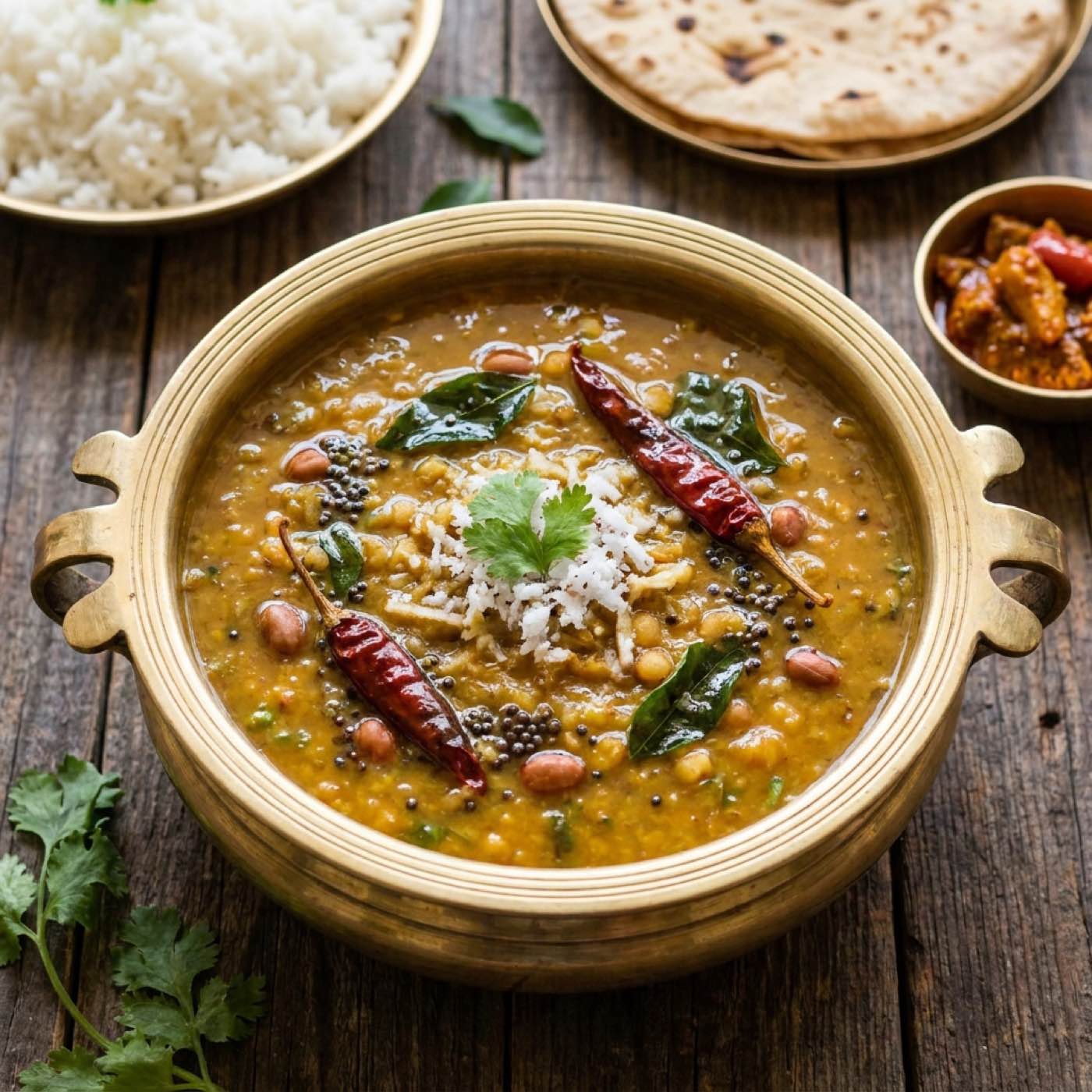 Gujarati Khatti Meethi Dal