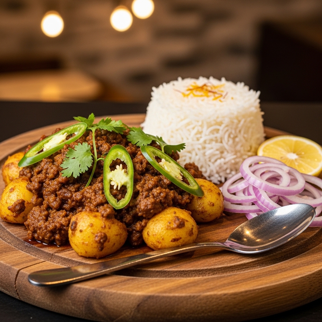 Aloo Keema - Goat