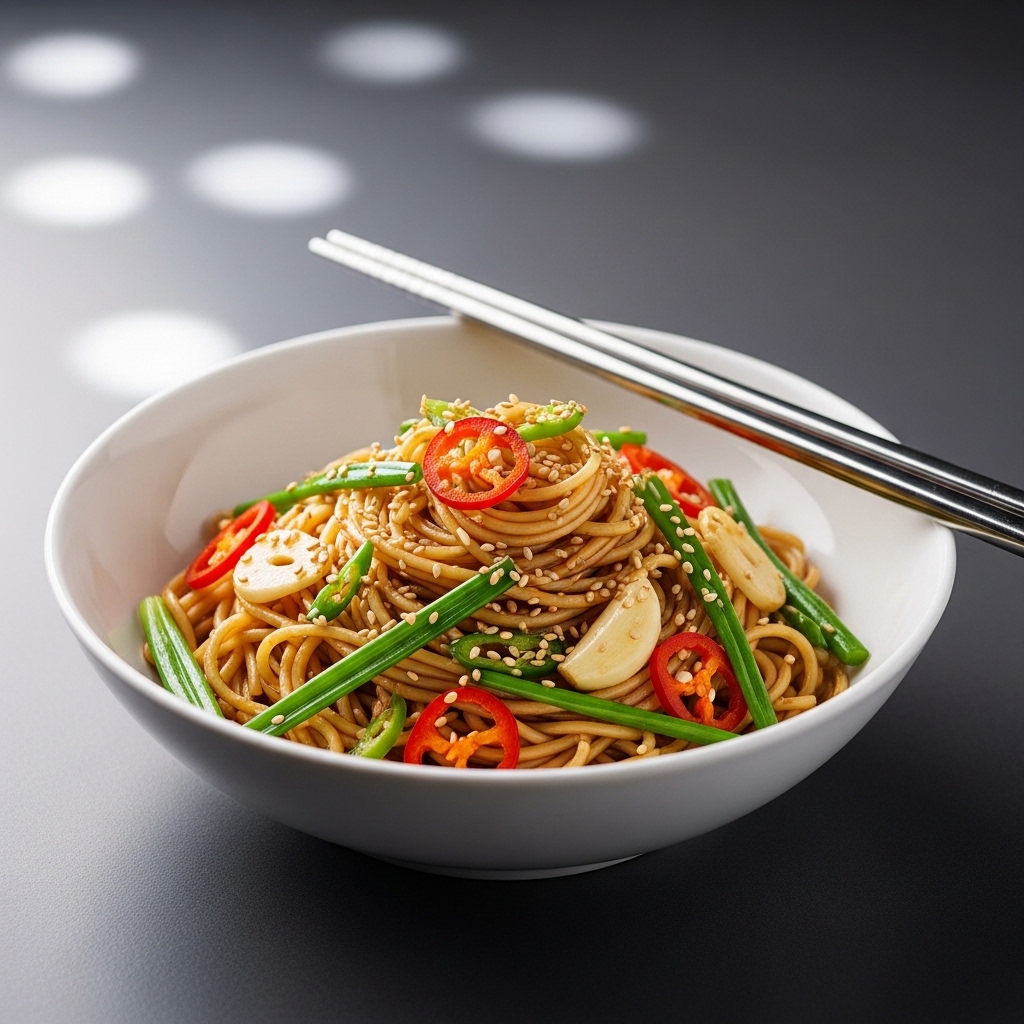 Veg Chilli Garlic Noodles