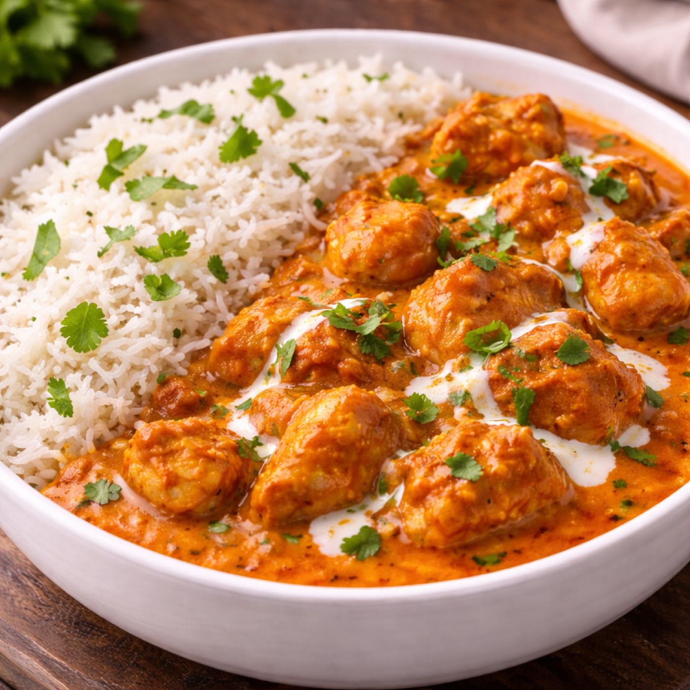 Butter Chicken & Rice