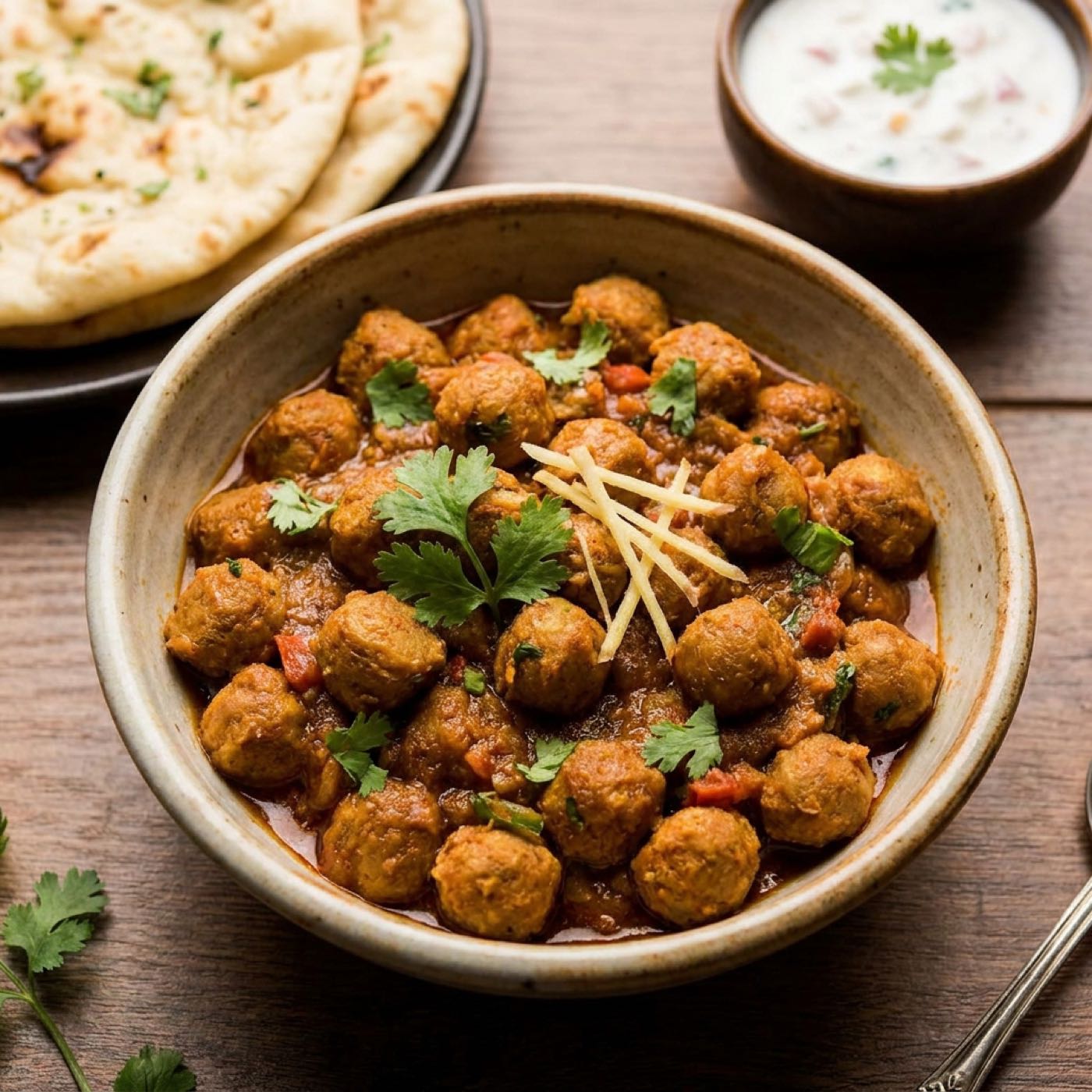 Soya Nuggets Masala